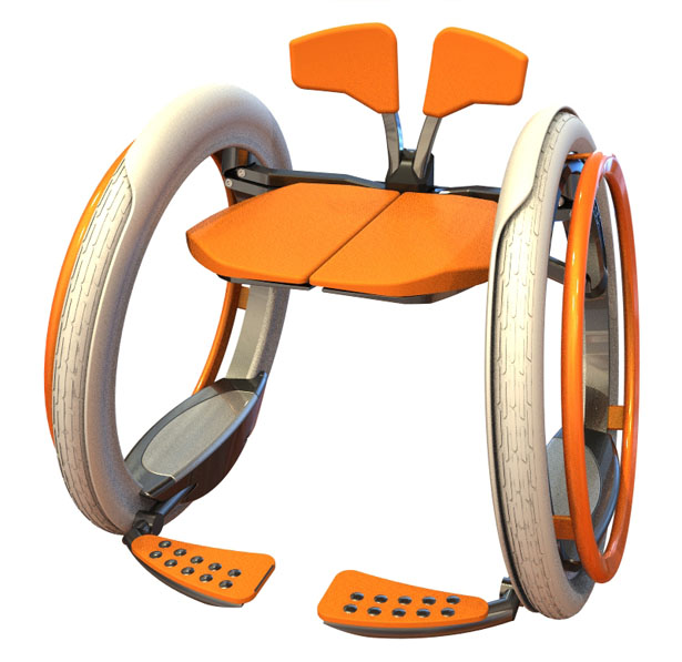 Mobi Electric Folding Wheelchair