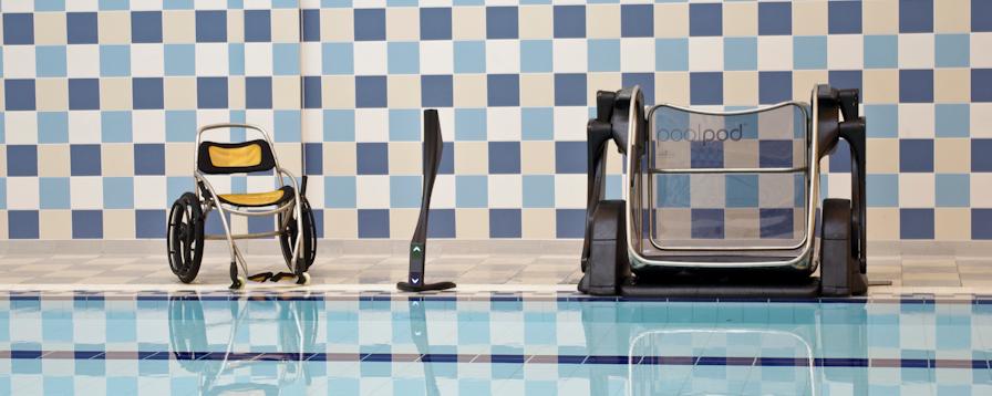 Poopl Products wheelchair pool lift
